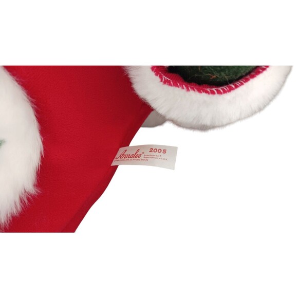 VTG Annalee Dolls Santa Claus 20" Winterberry Standing Christmas Figure w/ Sack - Picture 7 of 8